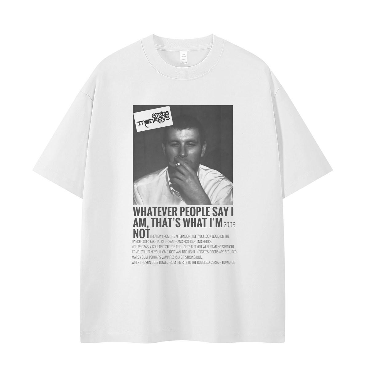 

Arctic Monkeys Band Limitededition Design Touching Portrait Print VTG Rock ShortSleeved TShirt 5XL