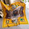 High-quality Luxurious Silk Scarves Headband Scarfs Neck Scarf For Women Chain Silk Scarf Women's Decorative Shawl