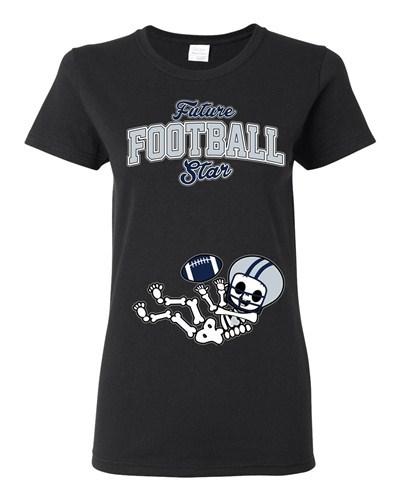Future Football Star Dallas Baby Skeleton Ladies DT T-Shirt Tee Unisex T-Shirt S