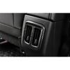 For Jeep Compass 17-2021 Carbon Fiber Rear AC Air Outlet Vent Cover Trim 1pcs