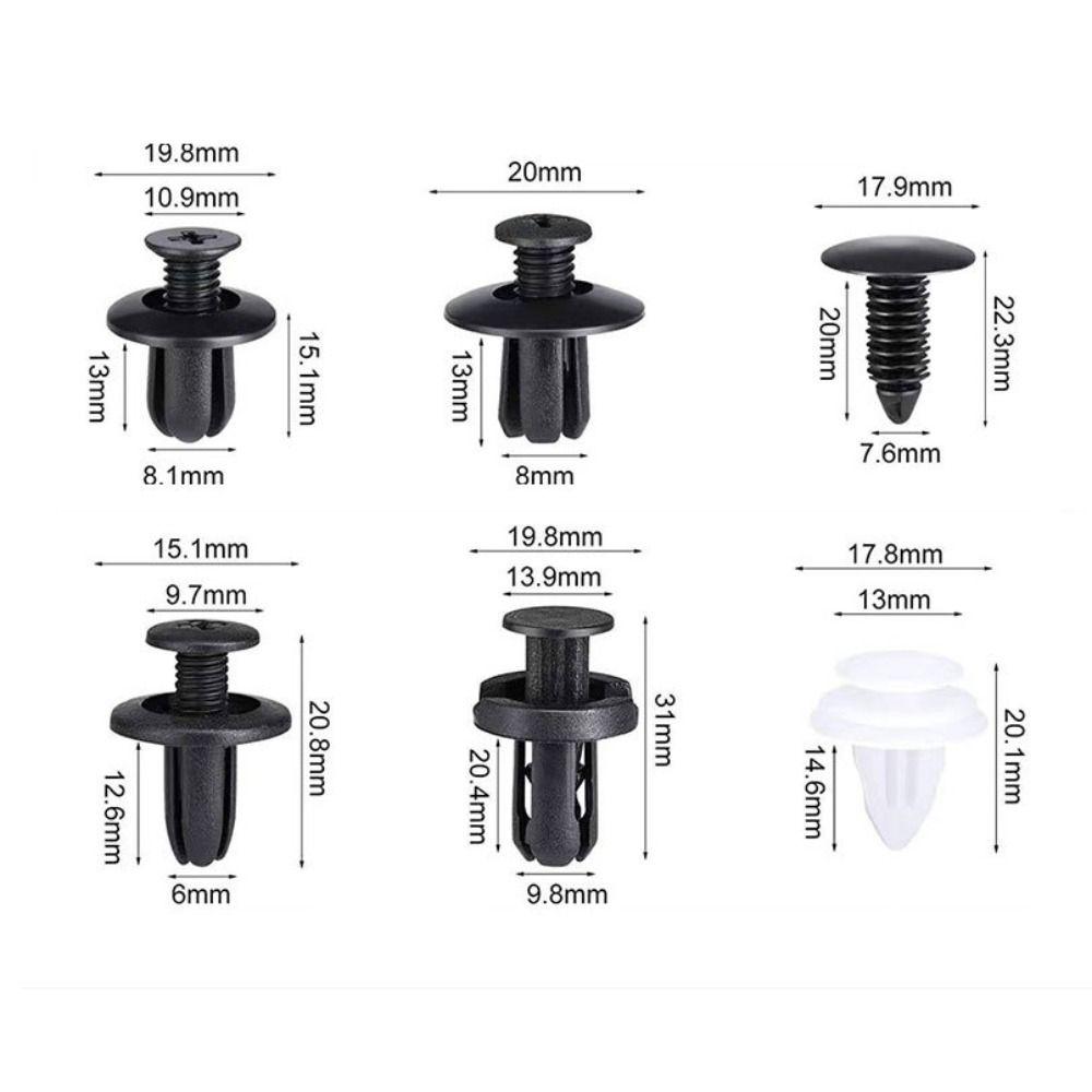 Repairing Retainer Clips Universal Fasteners Sets for Tesla Model 3 Y S X Car Accessories