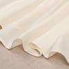 Pure White Medium-Thickness Soft Skin-Friendly Unisex Scarf Shawl
