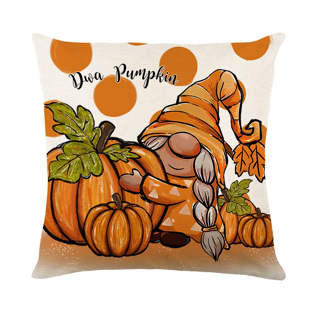 

Thanksgiving New Pillow Cover Living Room Sofa Cushion Pillow Line Model Room Home Decor Premium Durable Quality 45 * 45Cm