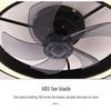 Integrated Ceiling Fan Lamp for Bedroom & Restaurant - 2024 Model