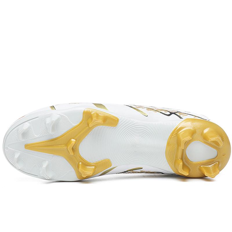 28-38 Yards Shock-absorbing Non-slip Wear-resistant Velcro Long Nails Outdoor Football Shoes Training Children's Shoes