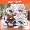 Cute Fluffy Bear Key Ring Stuffed Animal Toy Soft Plush Bag Pendant