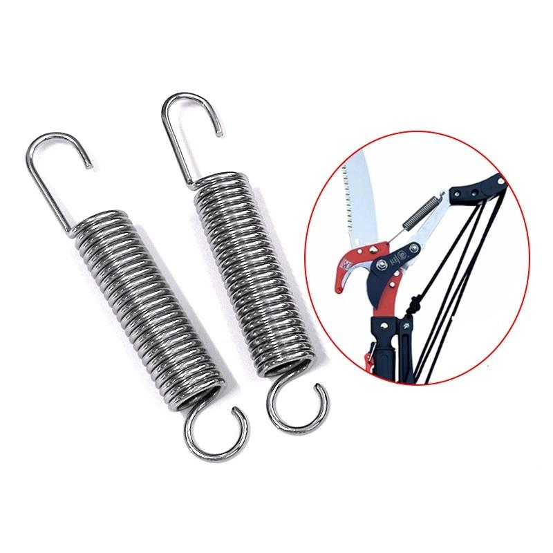 2mm Wire Diameter 90mm Length Tension Spring 2Pcs Heavy Duty Pruning Shears Spare Spring Garden Scissors Replacement Accessories