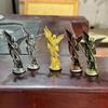 A Zinc Alloy Sculpture of St Michael The Archangel Vanquishing Satan Perfect As a Guardian Statue for Your for Family Room Or Desk