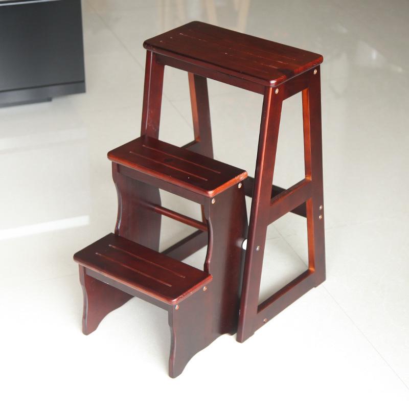 

Современная минималистичная многофункциональная складная стремянка и лестница из массива сосны 57x38.5x64