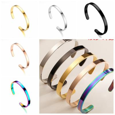 2023 Modisches und elegantes Y2K-Armband mit breiter Öffnung, verstellbar, Paar-Paarung, Geschenk, glänzend, glamourös, Hundert-Match-Temperament, Party, einfacher Schmuck