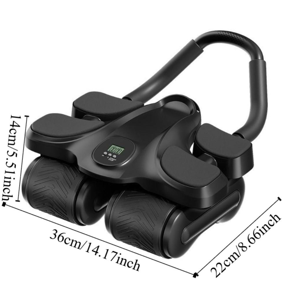 Automatic Rebound Abdominal Exercise Machine Four-Wheel Arm Abdominal Device  Home Workouts