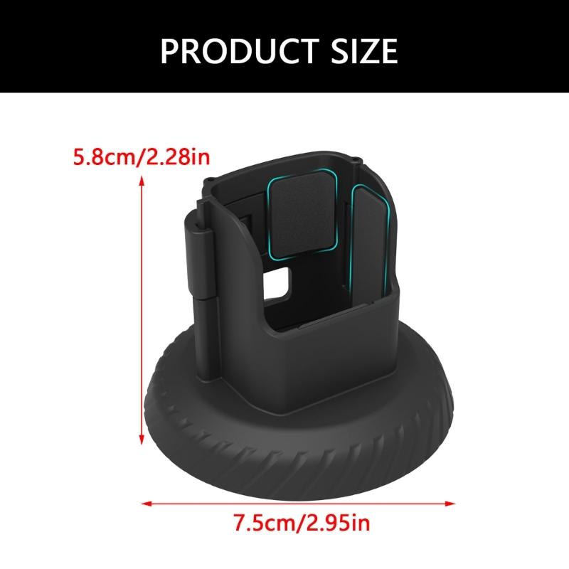 Magnetic Mount for Pocket 3 Featuring High Strength Magnets and NonSlip Silicone Bottom for Safe Filming