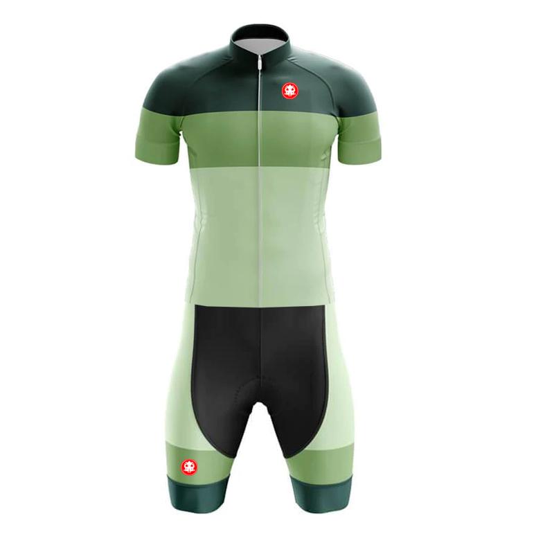 Triathlon Skinsuit Herre Cykeltøj Sommer Åndbar Cykeldragt Sæt 2026