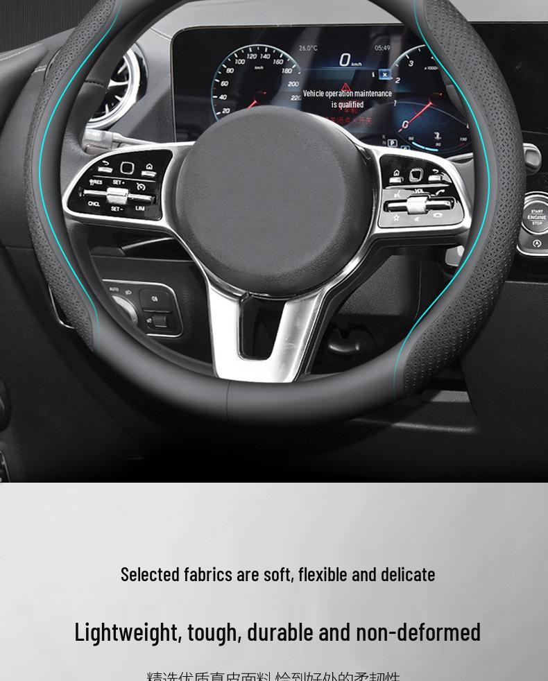 2024 BYD Yuan UP Suede Steering Wheel Cover