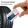 Portable 0-20MM Plastic Tire Tread Depth Gauge Vernier Caliper
