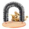 KX4B Interactive Boredom Scratching Arch Massage Brush Kitten Grooming Tool