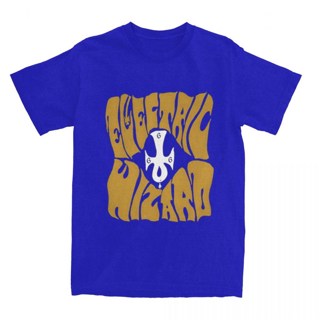 Gold Electric Wizard for Men Women T Shirt Merch Awesome Tees T-Shirt Pure Cotton Adult Clothes