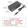 36V 6A  Battery Charger 42V GX16 IEC XT60,XT90 Lithium Li-ion Li-poly Fast Charger 10S 36 Volt