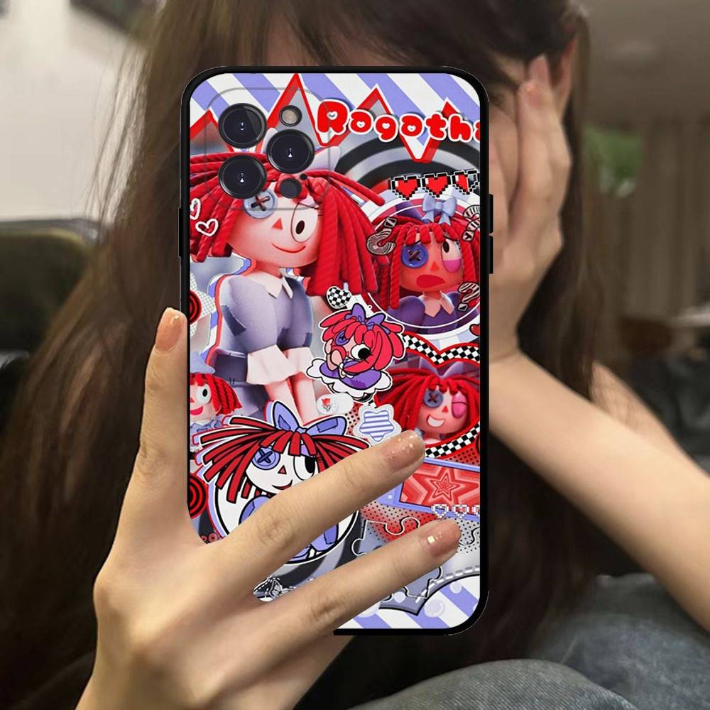 Beliebter Anime The Amazing Digital Circus Handyhülle Für IPhone 16 15 14 11 12 13 Mini Pro XS Max Hülle 6 7 8 Plus X Funda Schale