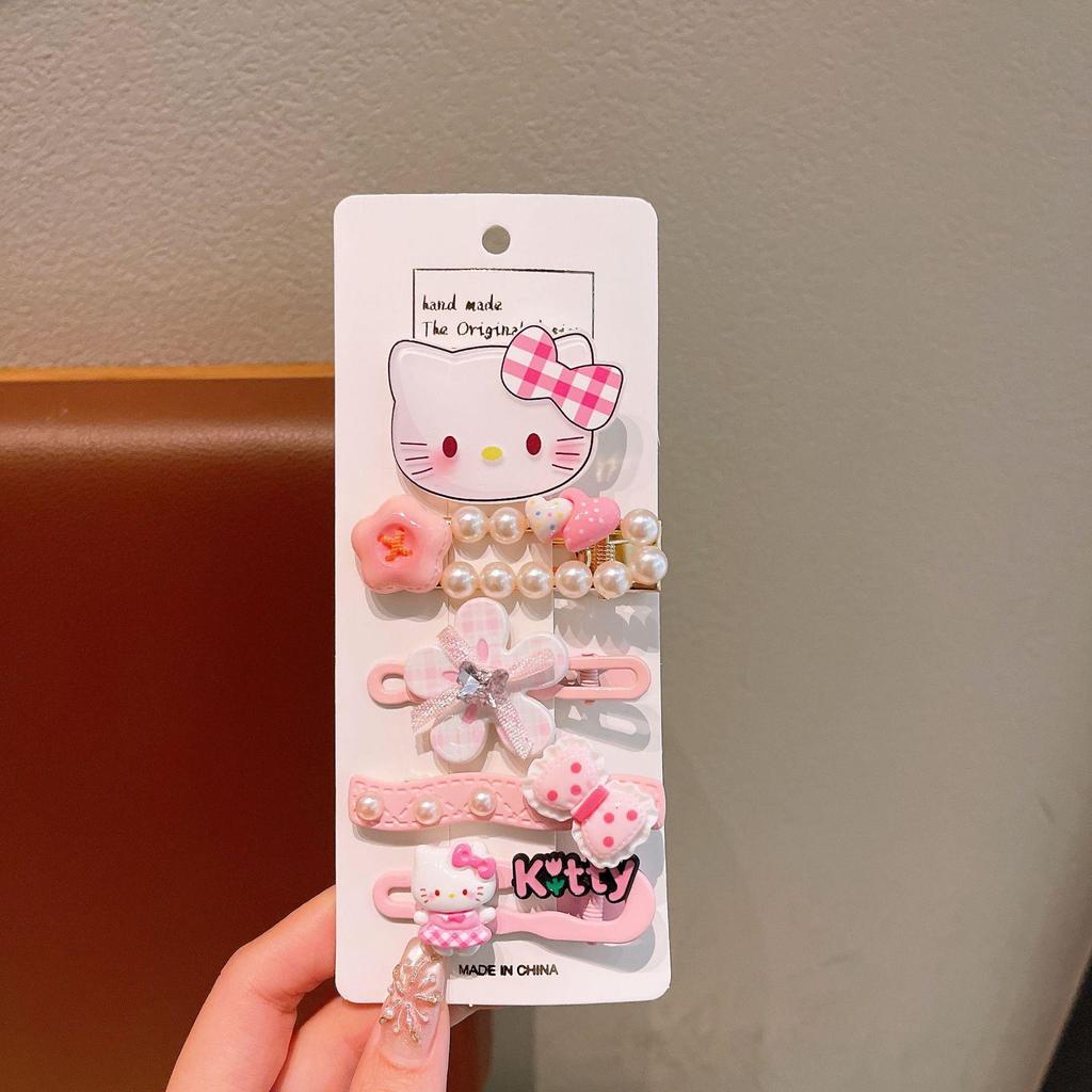 KT Cat Kids' Cute Bangs Hair Clips - Children's Hair Accessories