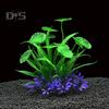 Artificial Aquatic Plants Fade-resistant Simulation Plastic Hydroponic Grass Vibrant Aquarium Landscape Decor for Fish Reptile Tanks