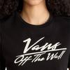 Vans Go Anyplace Graphic Print Short Sleeve T-Shirt Women tops Black VN000GJ1BLK