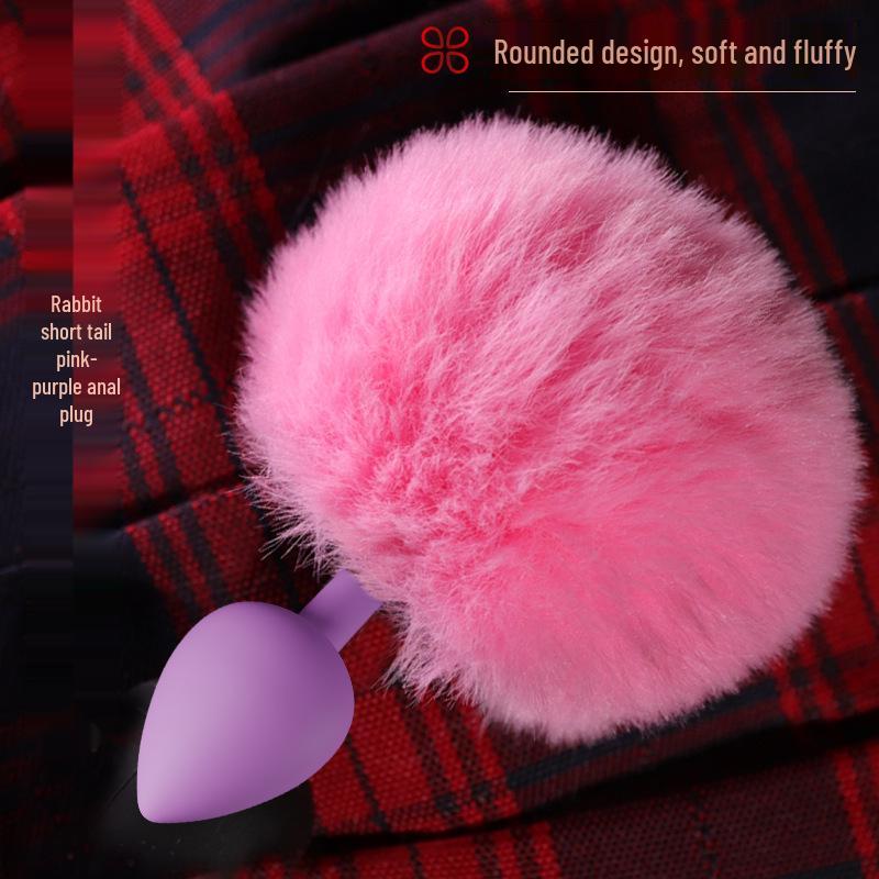 Fox Tail Mini Butt Plug - Adult SM Erotic Toy