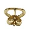 Used TIFFANY&Co. Pierce Open heart K18 yellow gold 2.5g Yellow Gold El Saperetti