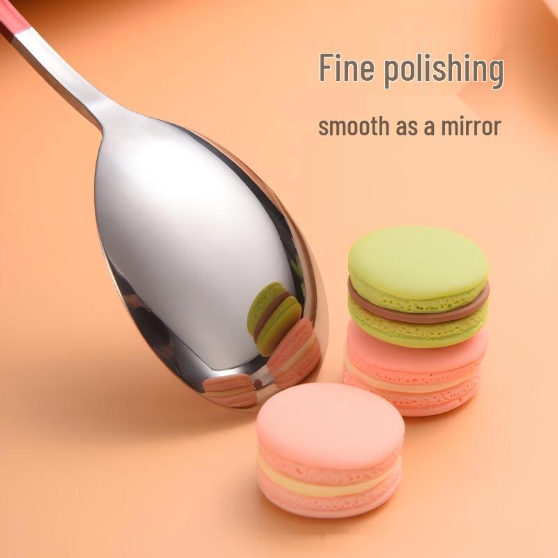 Stainless Steel Long Handle Dessert & Soup Spoon
