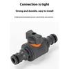 Garden Hose Shut Off Coupler Quick Connection Coupler with Shut Off Valved Garden Hose Coupler Hose Connector Pipe Joiner