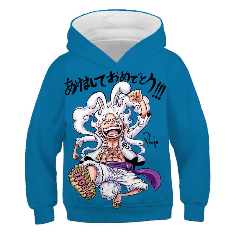 Lianxia Clothing One Piece Kinder Hoodie Sweatshirt One Piece Jongens Meisjes 3D Print Sport Trui Cosplay Kostuum Kinder Pullovers Tops 150