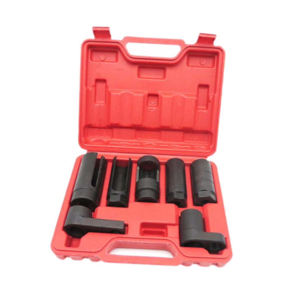 7x Oxygens Sensors Socket Wrenches Flexible Head Professional 1/2" and 3/8" Drive Heavy Duty Removal