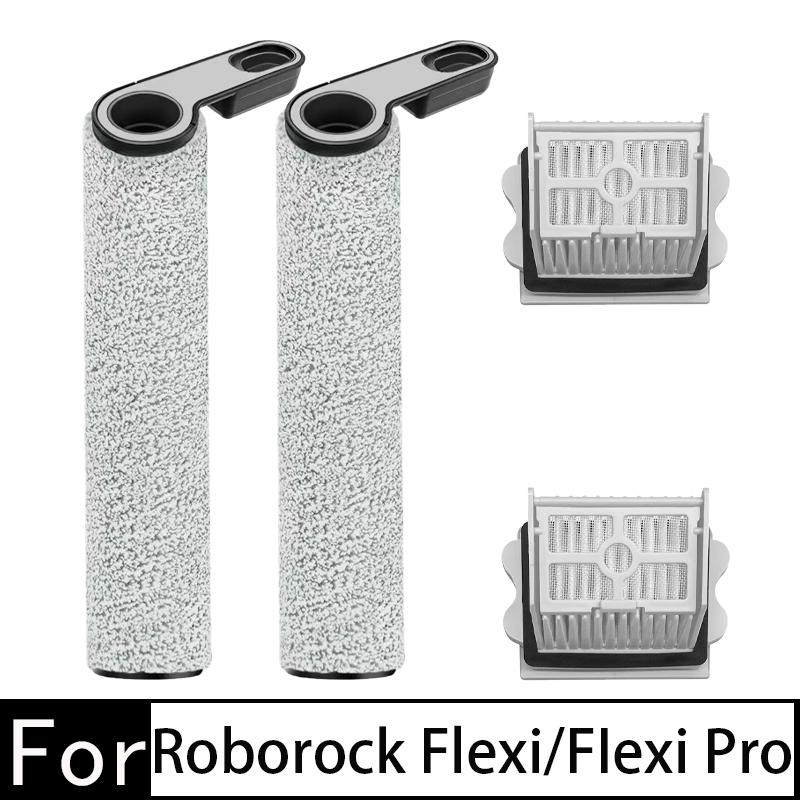 Original For Roborock Flexi Pro  Wet and Dry Vacuum Cleaner Roller Brush and Filter Accessories Replacement Spare Parts