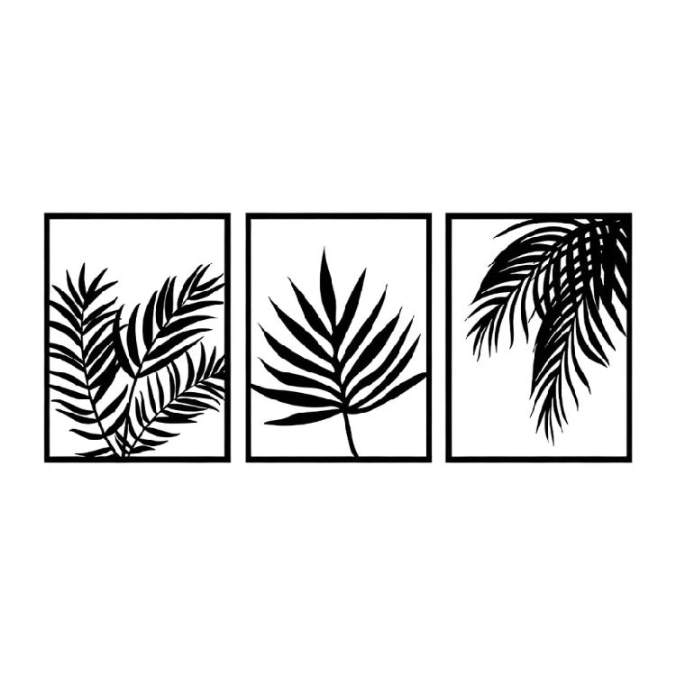 

Metal Floral Art Metal Flower Wall Decors Minimalist Wall Sculptures for Living Room,Bedroom Rustics Farmhouse Decors