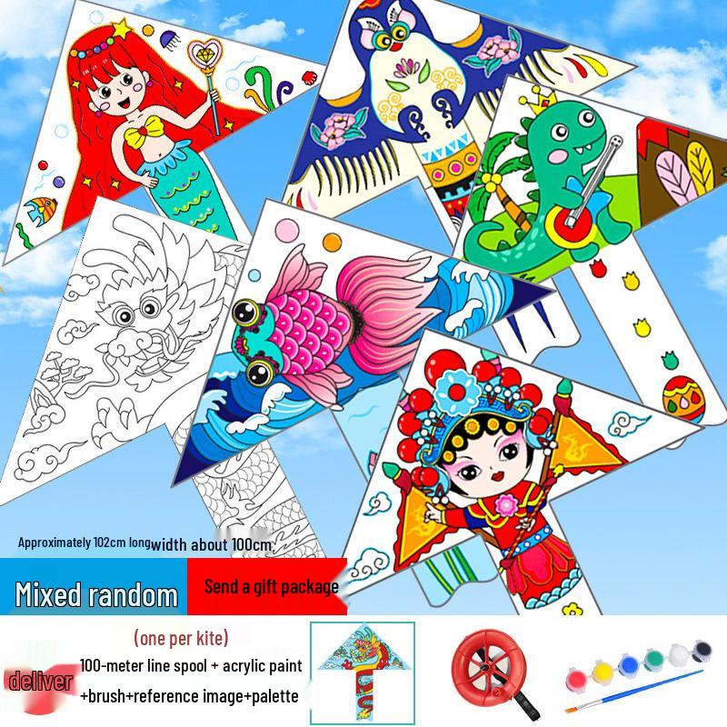 DIY Cartoon Kite Making Kit