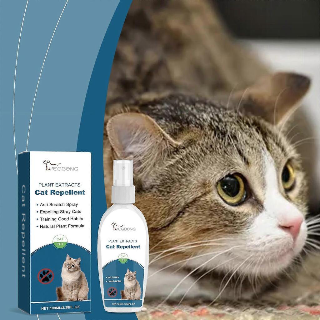 Yegbong Cat Repellent Spray Keeps Cats Off Furniture & Beds Indoors