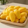 Pineapple Bread Pinch Toys Fake Squeeze Toy, Stress Relief Realistic Corn Sensory Toy Soft Simulated Mango Office Desk Fidget Slow Rising