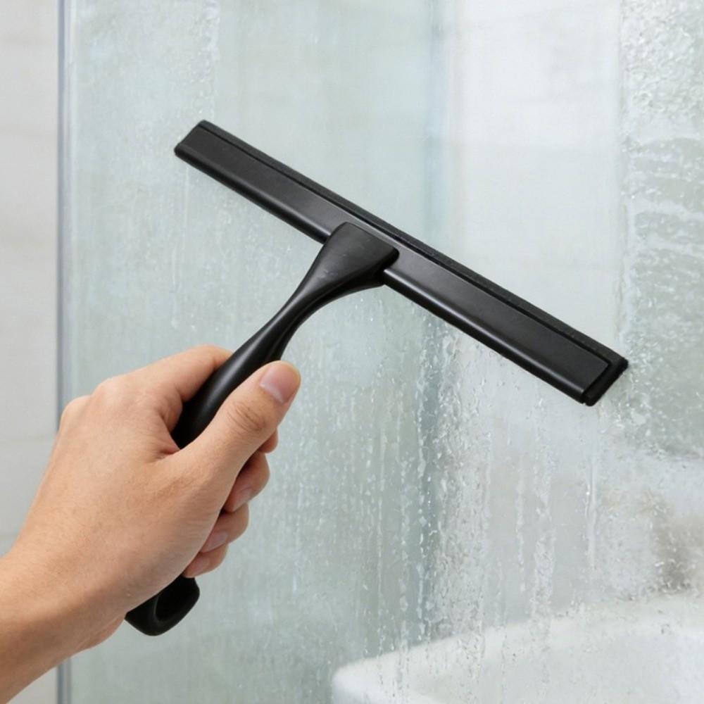 Manual Glass Wiper Stainless Steel Window Wiper Multifunctional Glass Scraper Shower Doors