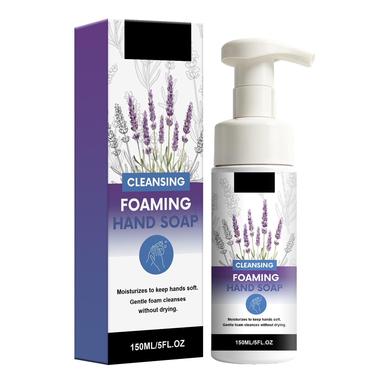 Lavender Foam Hand Mild Cleaning Foam Odor Fresh Foam Hand