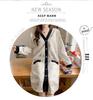 Breathable Maternity Nightgown with Built-in Bra for Labor, Breastfeeding, & Postpartum - Spring & Autumn Style