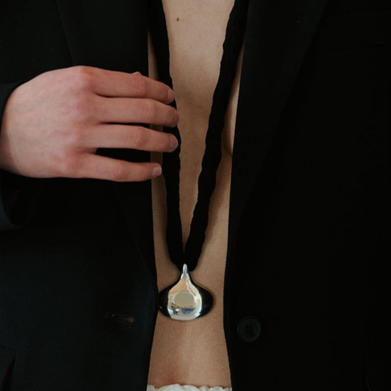 Soorium BIG DROP SCARF NECKLACE