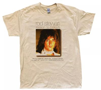 Rod Stewart Reason To Believe Cotton  Full Size S-5XL Unisex T-Shirt