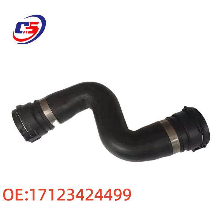 Compatible BMW X3 E83 Radiator Coolant Hose - Rubber OE17123424499