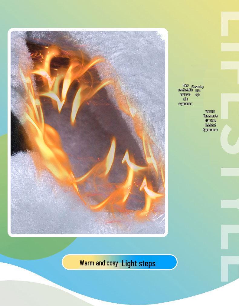 2024 Winter Kids' Snow Boots: Fleece-Lined, Non-Slip, Wear-Resistant, Warm Cotton for Boys & Girls