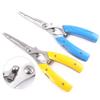 Multi-Functional Aluminium Alloy Fishing Pliers Stainless Steel Scissor Fish Hook Remover Braid Line Lure Cutter Tackle Tools