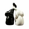 Minimalist Elephant Sculpture Niche Style Loving Figurine Creative Couples Elephant Statue  Office