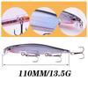 Angelköder Set Minnow Sinking Harter Köder Swing Crankbait Crazy Wobbler Tackle Künstliche Bionic Crank Köder Kit