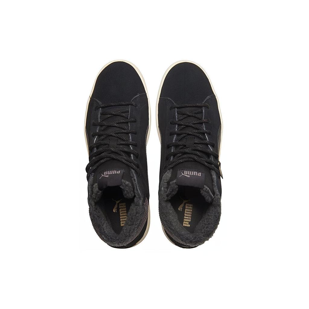 Puma 1948 Mid Corduroy Black Board Shoes 363705-02