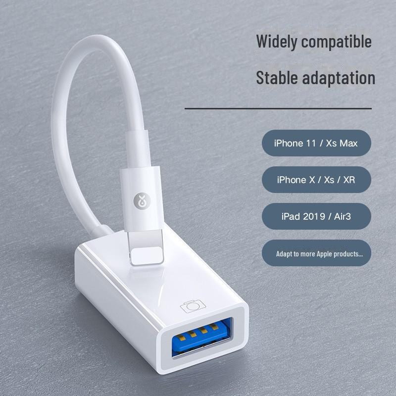 Biaz OTG-Adapter: Apple Lightning auf USB Konverter & Mobiler Kartenleser