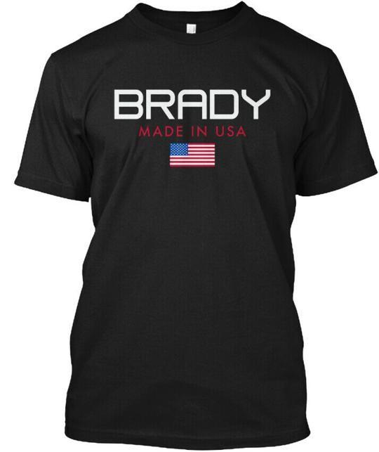 Brady Made In Usa T-Shirt in the USA Size S to 5XL 4XL